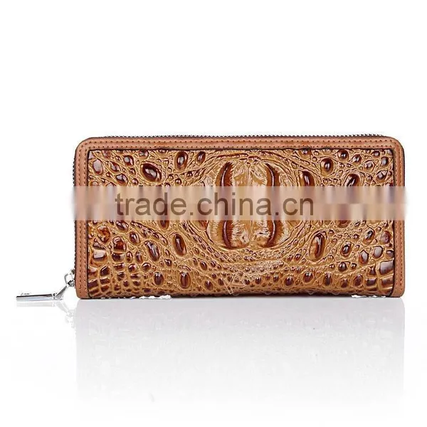 Casual Promotional Crocodile Leather Purse photo-2