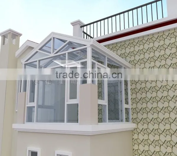 Beautiful Aluminum Double Glass Sunshine Rooms/sun Room/glass House for Sale photo-6