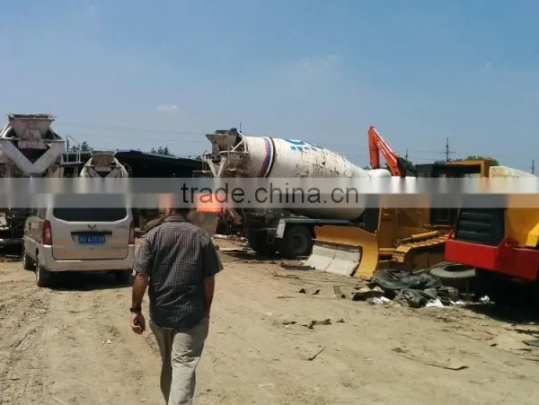 10cbm Used Condition Fuso Concrete Mixer Liebherr Truck Mixer for Sale photo-4