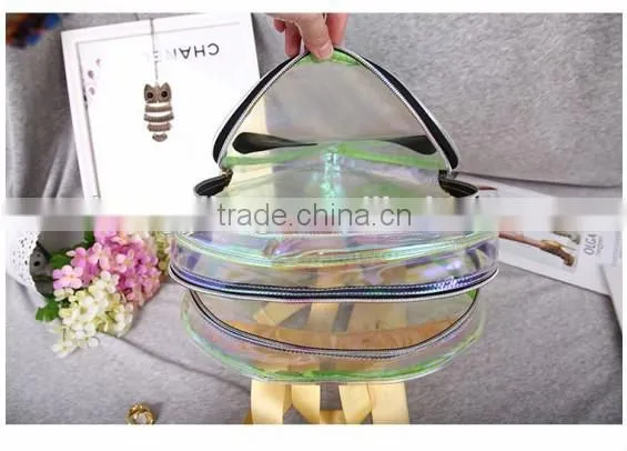 2016 Fashion Heart Shape Sling PVC Bags photo-2