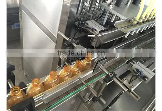With 2016 Latest Touch Screen MIC-ZF12 Linear Automatic Bottle Filling Capping and Labeling Machine photo-2