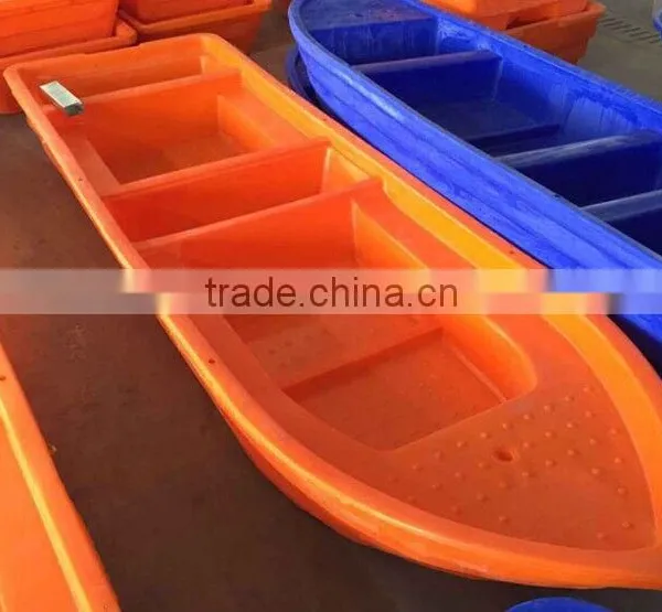 LLDPE Plastic Boat With Gasoline Engine for 6 Persons