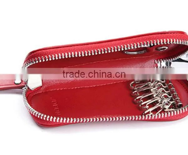 Fashionable Leather Key Wallet With Competitive Price, Key Hoder