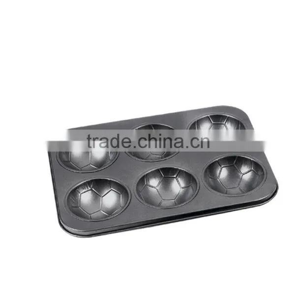 Bakeware Carbon Steel Cake Pans of Muffin Pan With 6 Cups photo-3