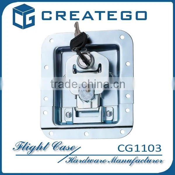 Blue Zinc Plated Large Flightcase Butterfly Lock photo-2