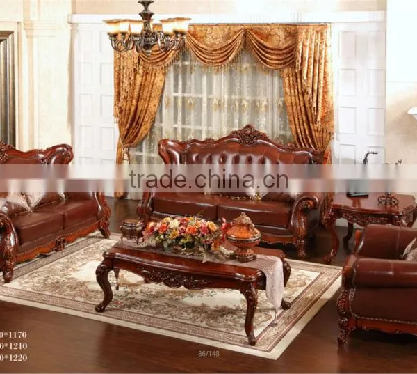 U Shape Sofa Corner Sofa Set French Classic Furniture photo-3