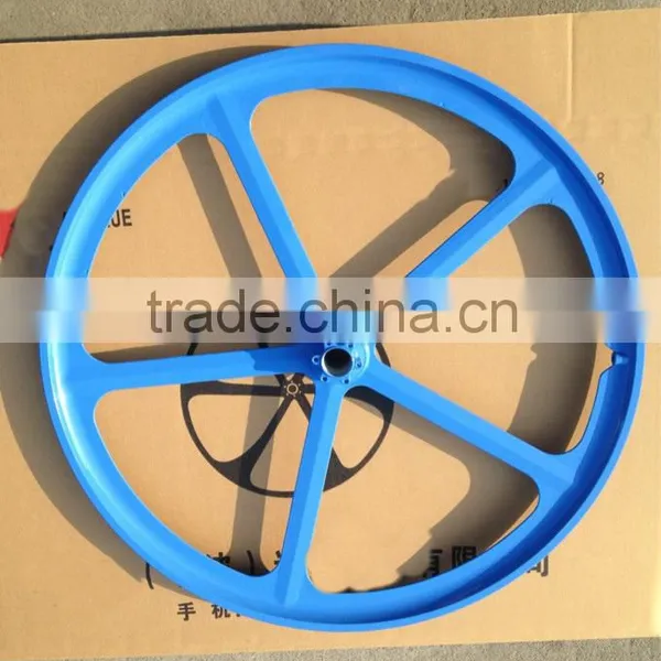 2016 Hot Selling Fixie Bike Magnesium Alloy Aerospoke Wheel Wheelset photo-3