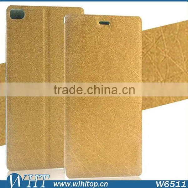 New Leather Case With Credit Card Holder for Huawei P8, Wallet Flip Cover for Huawei Ascend P8 Phone Case Wholesale photo-2
