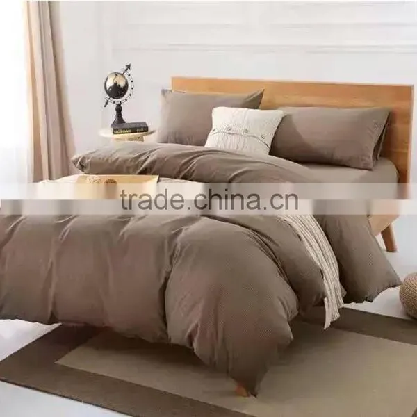 New Design Plaid Style Yarn Dye Cotton Duvet Cover /Comforter With Check Pattern