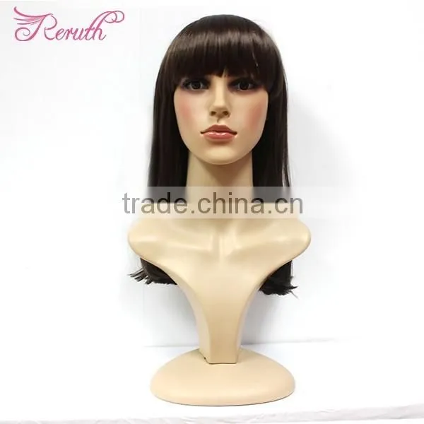Factory Cheap Price Good Feedbacks Cheap Natural Girl Hair Wig photo-4