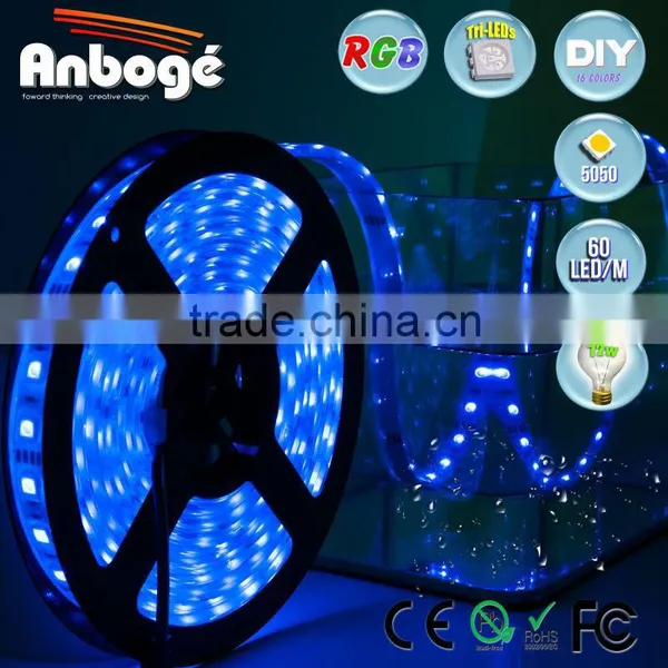 NEW PRODUCT 12V 5050 RGB 60 LED/M IP68 FULL WATERPROOF LED STRIP LIGHT Quality Choice photo-6