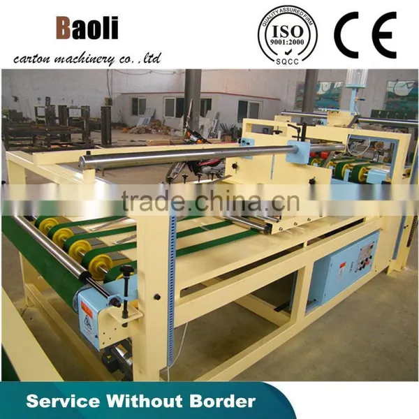 Carton Box Semi Automatic Gluing Machine photo-4