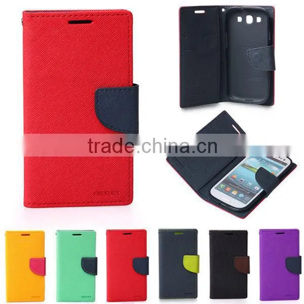 Fancy Diary Flip Leather Wallet Case For Samsung Galaxy S Duos S7562 photo-6