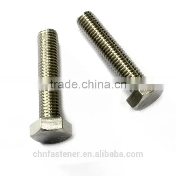 DIN933 Stainless Steel Hexagon Head Screws photo-4