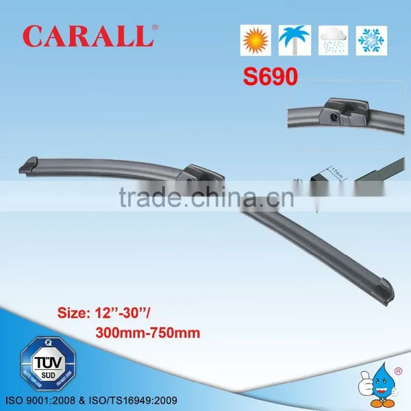 S690 Side Pin 22mm Wiper Arm Auto Parts Rubber Refill Windscreen Soft Wiper Blade photo-4