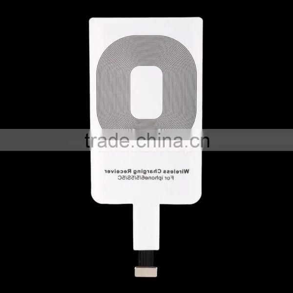 5V Qi Wireless Charging Pad Ricevitore Chip Nero For Apple IPhone 6