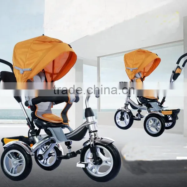 Kid's Metal Stroller Tricycle photo-4