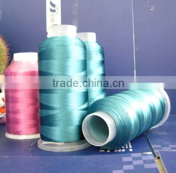 100% polyester embroidery thread