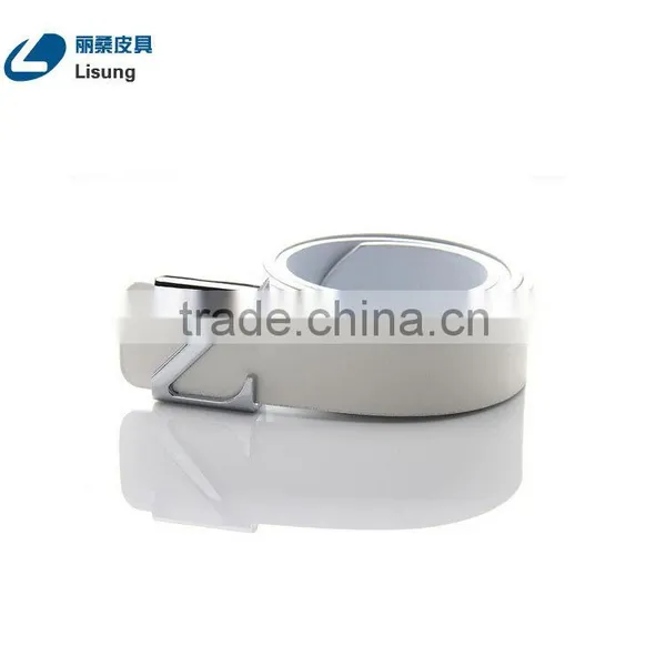 Press Buckle Cheap Pu Leather Belts For Men photo-2