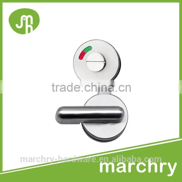 Stainless Steel Bathroom Lock With Indicator photo-3