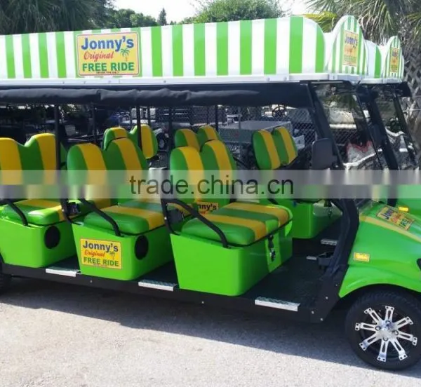 Cruise Car Brand 4P Electric American Shuttle Cart photo-6