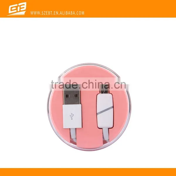 Smart Cell Phone USB Cable Colorful Retail Packaging With Unique Design