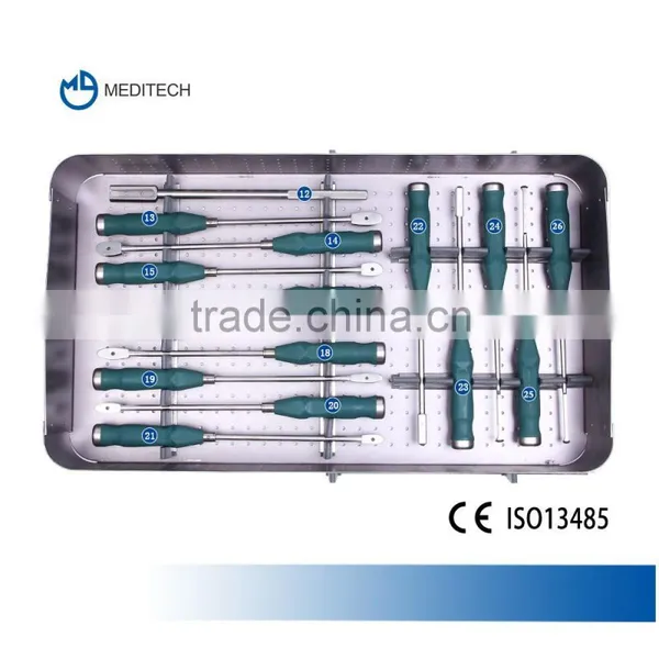 PEEK Lumbar Cage Instrument Set Orthopedic Surgical Instruments photo-3