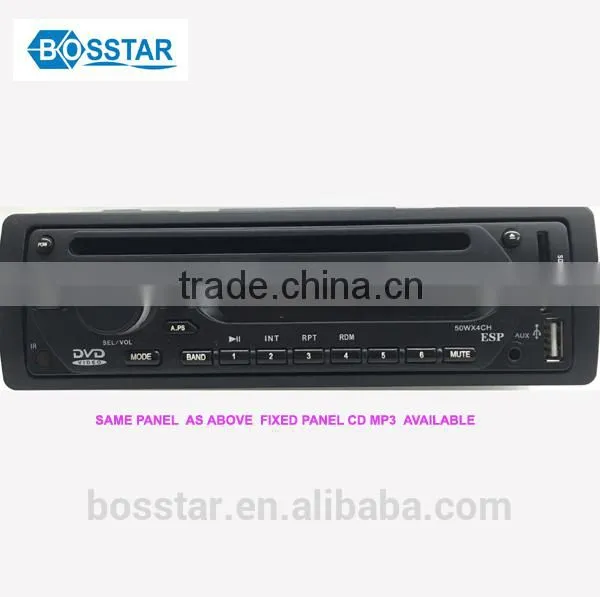 Fixed Panel 12v 24v 1 Din Oem Quality Car Audio System DVD CD MP3 Player for Toyota Corolla Axio for Hamar for All Cars