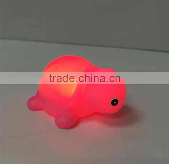 Custom vinyl toy OEM turtle led animal night light wholesale