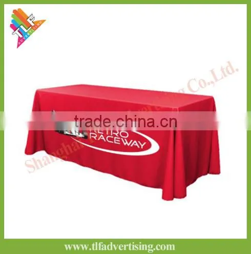 Polyester table cover table throw