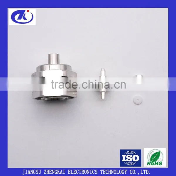 4.3-10 Male Rigtht Angle Clamp Connector for RG141 Cable photo-3