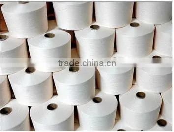 Raw White High Quality Polyester Spun Yarn TFO 20S/2/3
