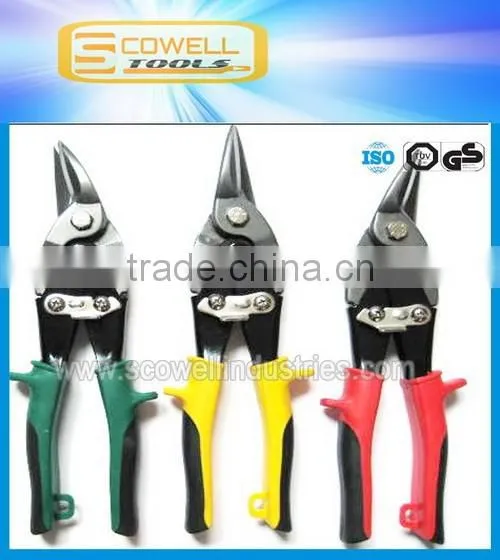 10" American Type Aviation Snip Shears, Straight,right, and Left Head photo-2