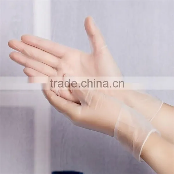 Disposable Vinyl Gloves/kitchen Gloves for Food 2016 Top Glove