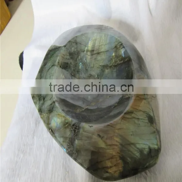 Wholesale Large Labradorite Crystal Ashtray for Sale photo-5