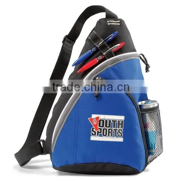 Wholesale Polyester Gym Sling One Shoulder Sports Backpack Bag photo-3