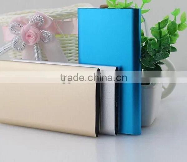 Aluminium Powerbank Credit Card Powerbank 10000MAH Powerbank