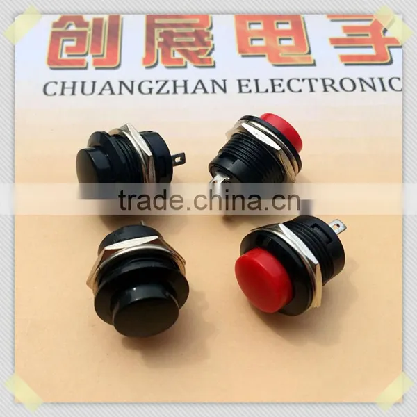 PUSH BUTTON SWITCH/2A 250V/4A 125V(CZ805-048) SWITCH,IP40 1A 250V AC 16mm CQC CE Illuminated Switch photo-3