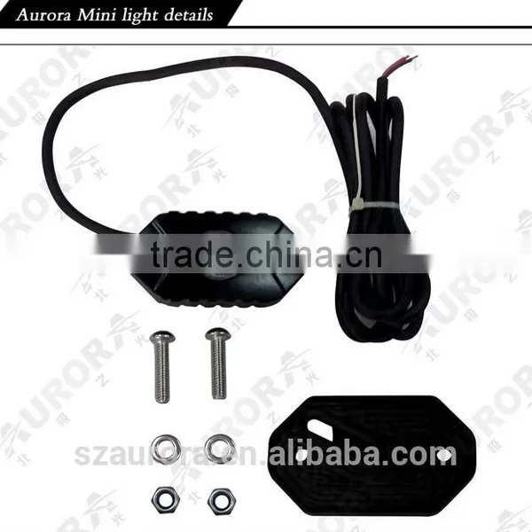 AURORA RGB Rock Lights With Electrical Wiring Controller Box photo-4