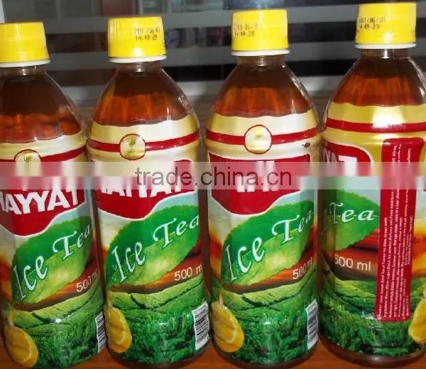 nice taste lemon ice tea drink