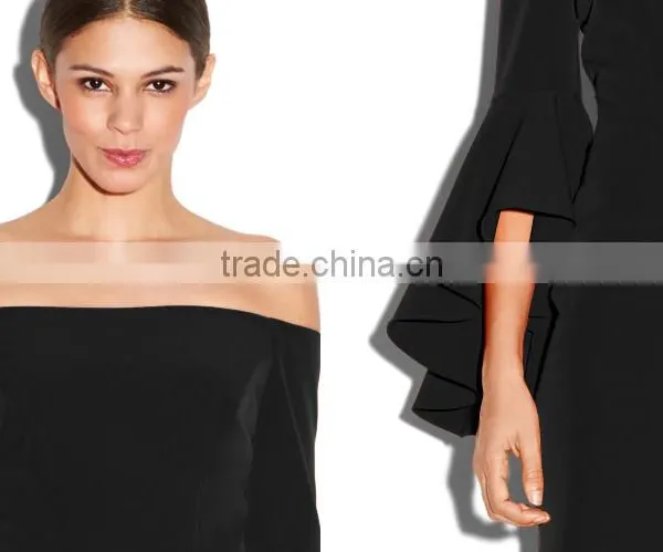 Half Sleeve Plain Colour Cotton Fit Plus Size Women's Dresses photo-6
