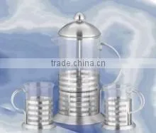 Coffee Set 1 piece of coffee press + 2 pieces of cup