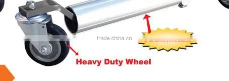 Torin 12'' Black Aluminum Heavy Duty Wheel Skate Jack photo-2