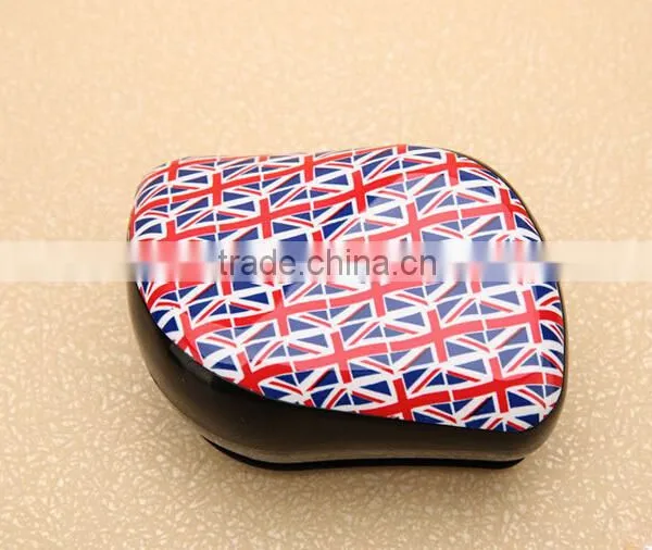 Newest Korea Style Wholesale Head Massage Rainbow ABS Hairdressing Comb photo-4