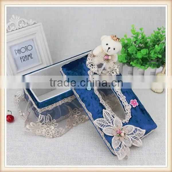 Single Doll Bear Creative Tissue Boxes photo-3