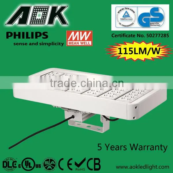 DLC Listed Waterproof IP66 AOK 400W LED High Mast Lighting to Replace 1000W Stadium Sports Field Light photo-5