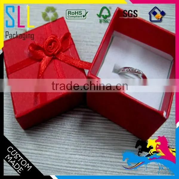 Empty Custom Cardboard Luxury Jewelry Box Supplier photo-2