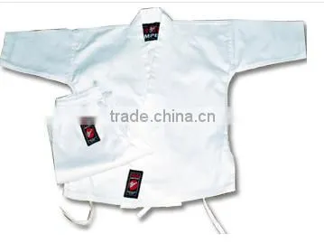 Karate Uniform White PC (65% Polyester 35% Cotton)