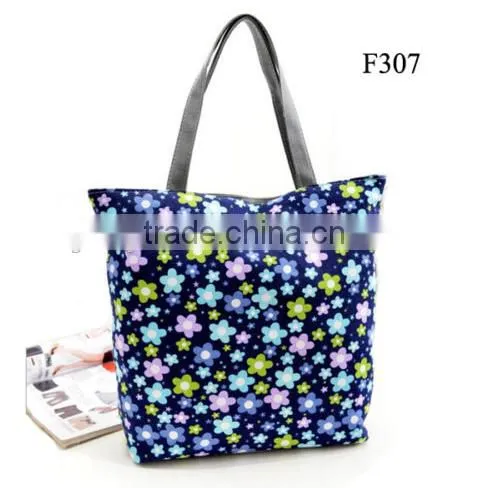 New Women Ladies Day Canvas Summer Beach Tote Shopping Bag Handbag photo-5