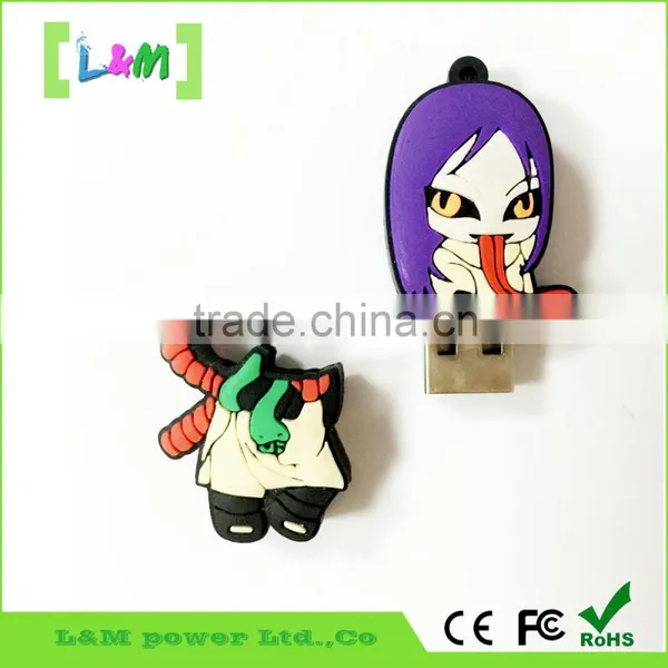 PVC USB Flash Drive 1GB/Silicon USB Flash Drive 1GB Usb Memory Disk photo-2
